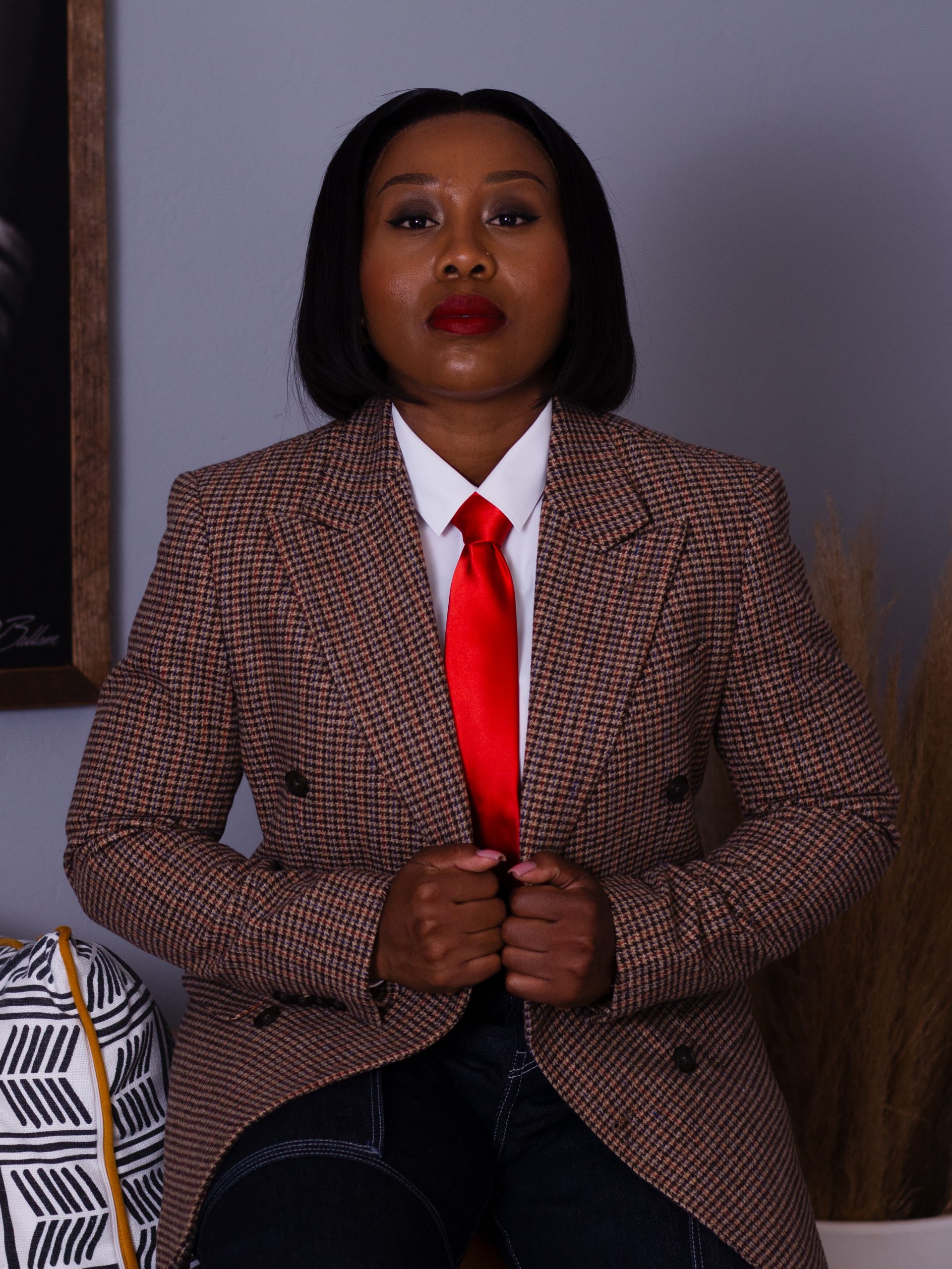 Brown Scotch Blazer